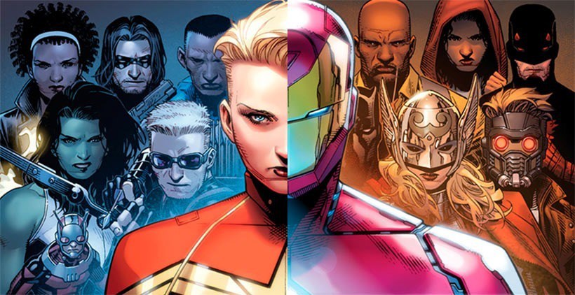 Capitan Marvel Vs Iron Man, una nuova Guerra Civile thumbnail