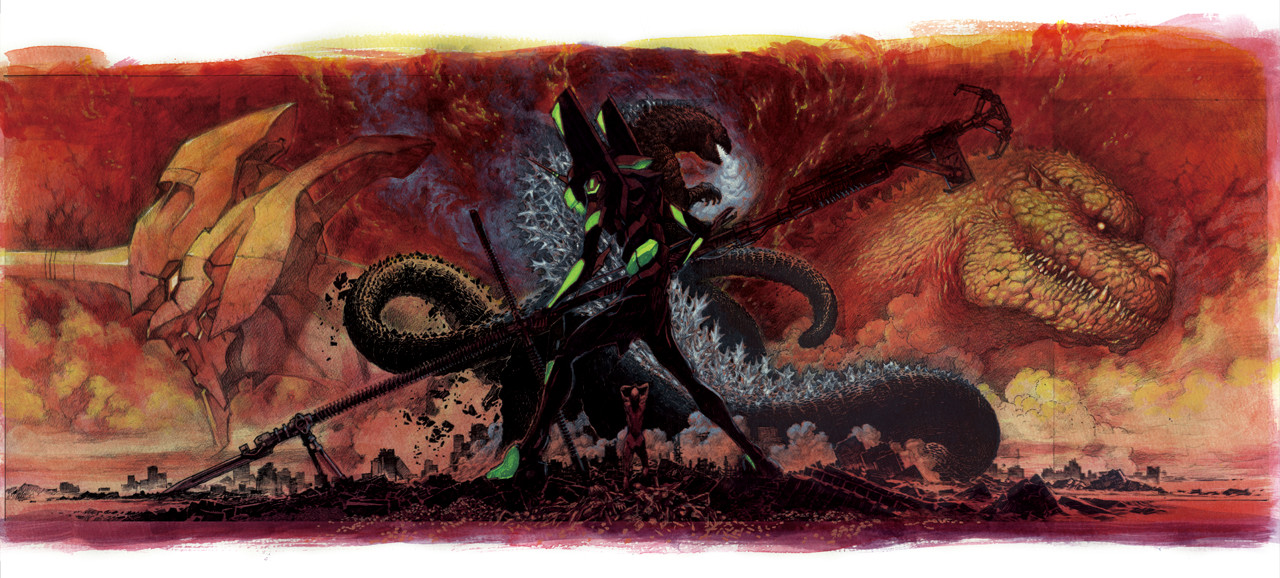 L'EVA 01 e Godzilla combatteranno agli Universal Studios Japan thumbnail
