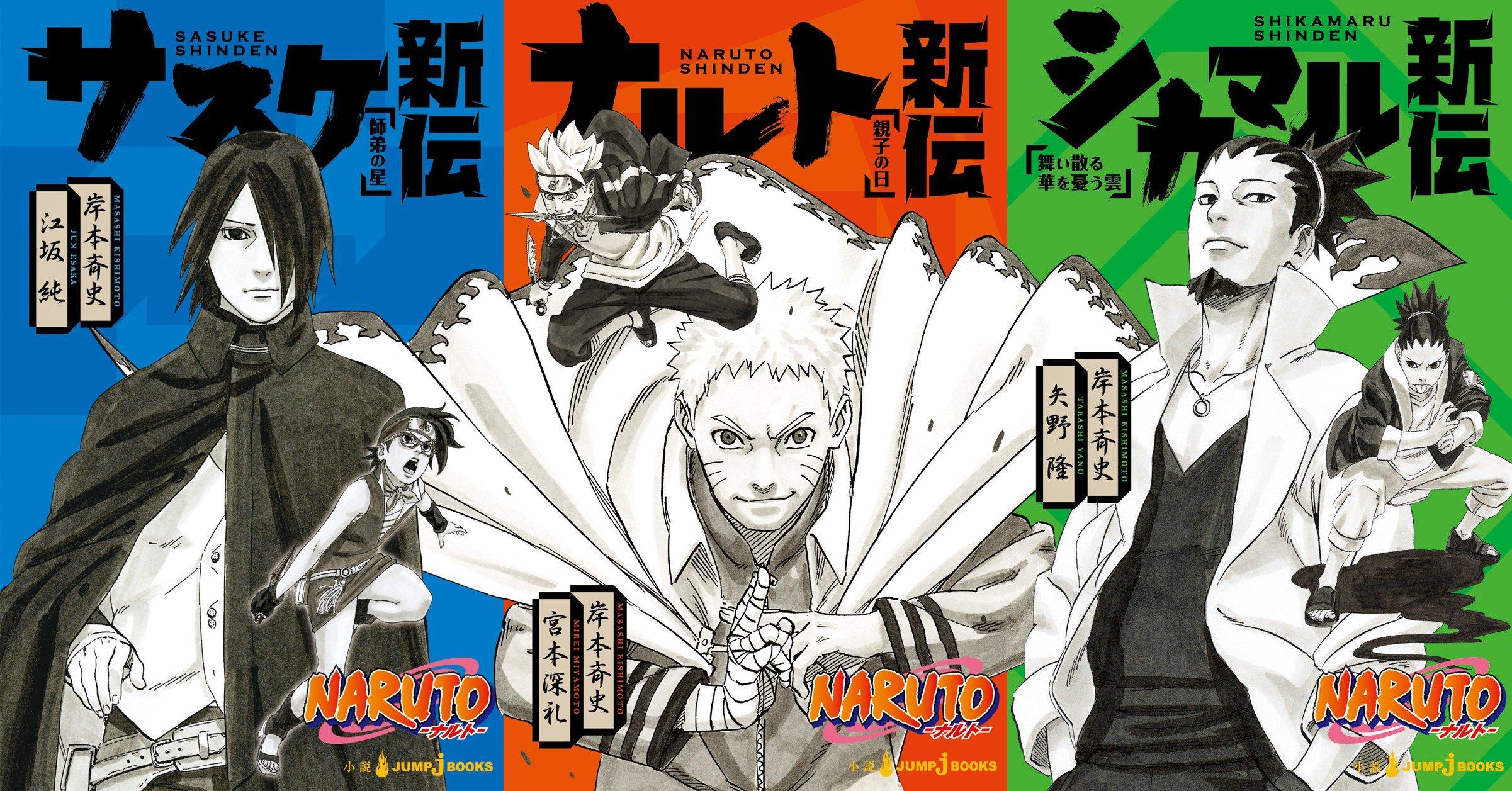 La serie di romanzi di Naruto Shinden diventerà una miniserie animata thumbnail