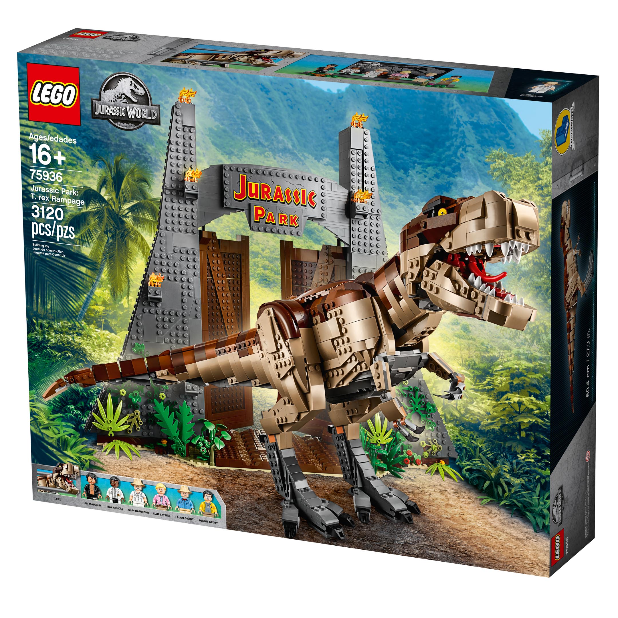 Nuovo set Lego Jurassic Park: La furia del T-Rex thumbnail