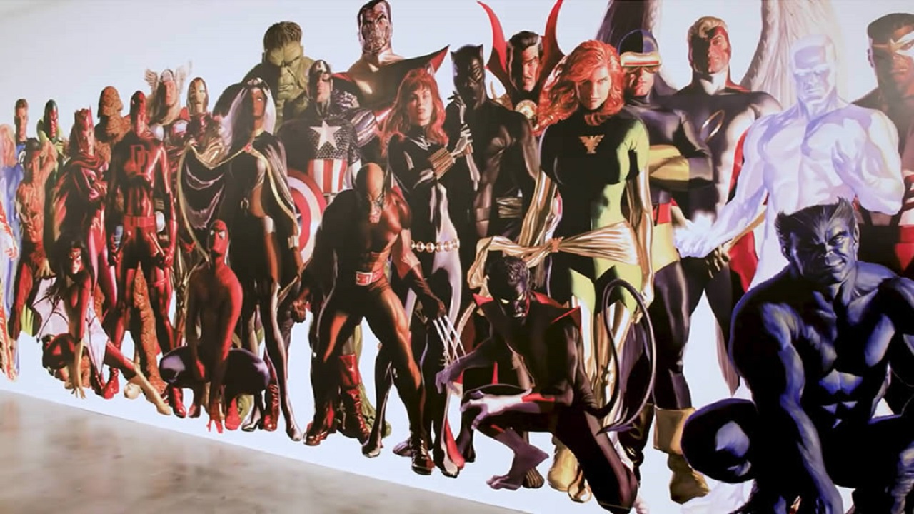 Il murales di Alex Ross nei nuovi uffici della Marvel thumbnail
