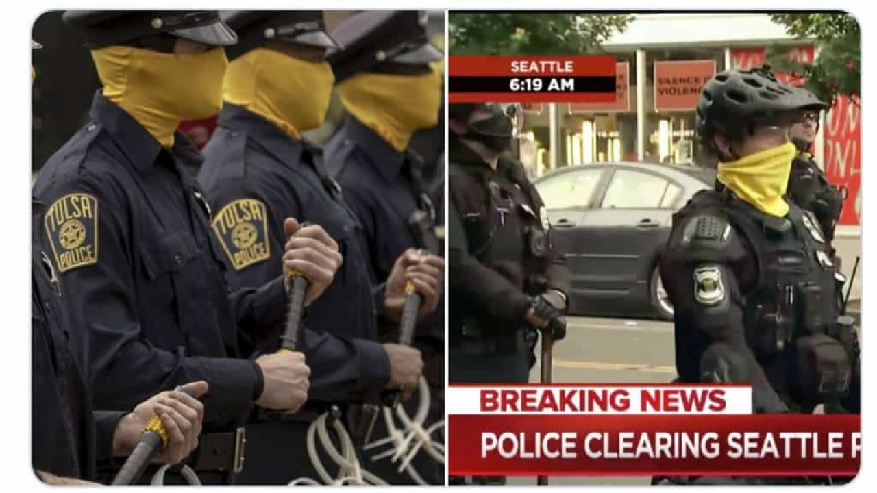 La polizia di Seattle si veste come in Watchmen thumbnail