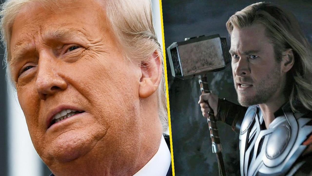 Nel trasloco di Donald Trump spunta un martello di Thor! thumbnail