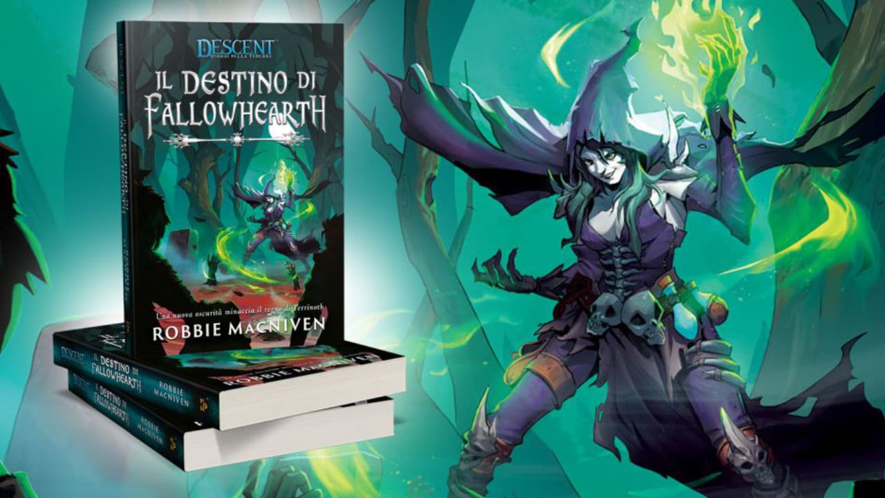 Il Destino di Fallowhearth, è arrivato il romanzo fantasy tratto dal gioco Descent thumbnail