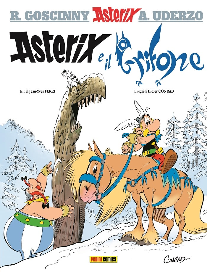Asterix e il Grifone_copertina cover