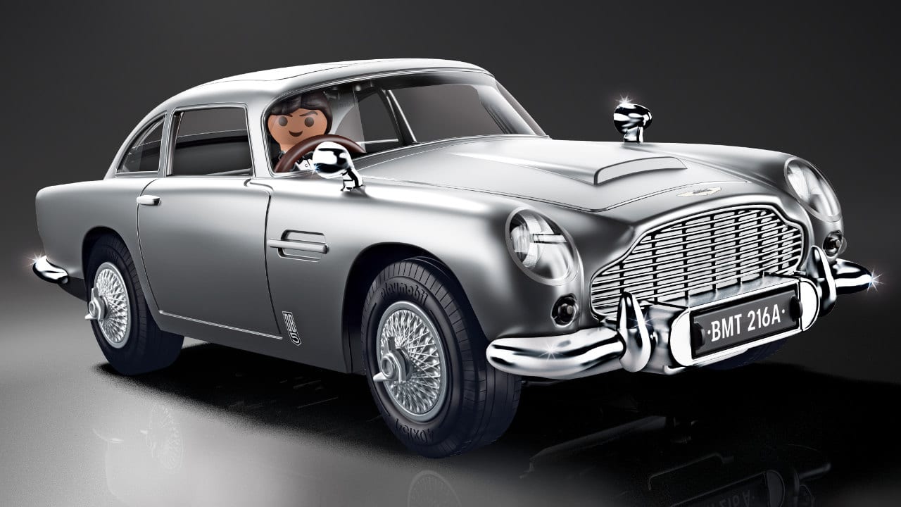 James Bond - Annunciata l'Aston Martin DB5 Playmobil thumbnail