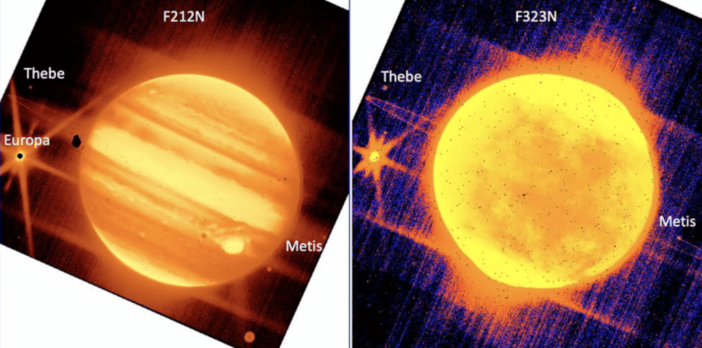 James Webb Space Telescope Giove Intero