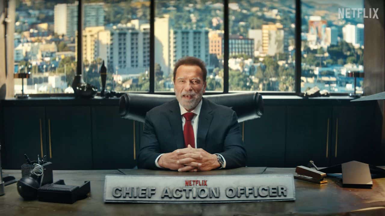 Arnold Schwarzenegger è il Chief Action Officer di Netflix nel nuovo spot thumbnail