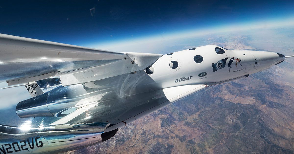 Virgin Galactic: secondo test di volo riuscito per SpaceShipTwo, VSS Unity thumbnail