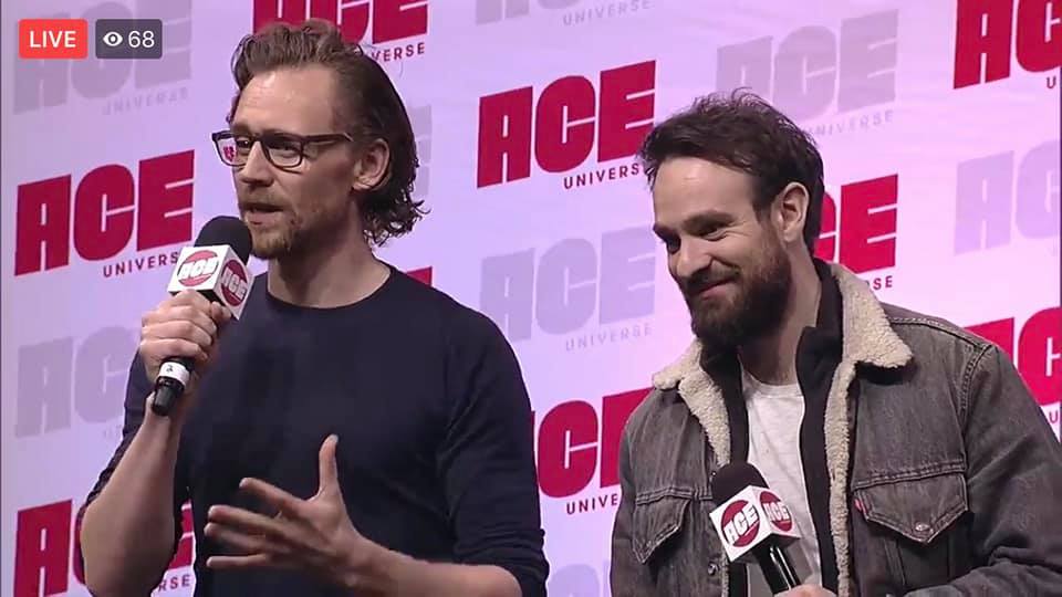 Tom Hiddleston incontra Charlie Cox ad una convention thumbnail