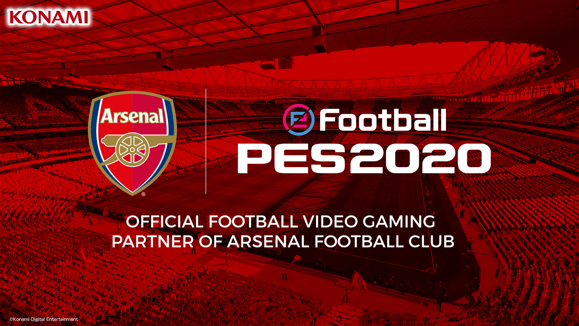eFootball PES 2020: Konami e Arsenal FC estendono la collaborazione thumbnail