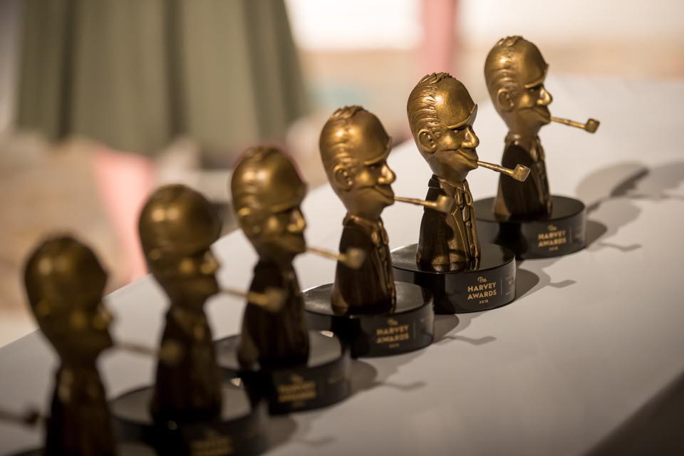 Harvey Awards Statues