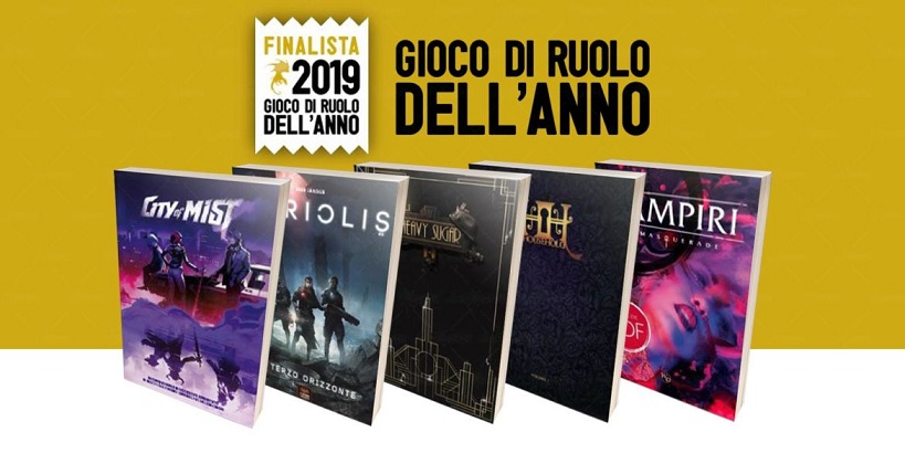 Lucca Comics and Games: i Finalisti del Gioco di Ruolo dell'anno 2019 thumbnail