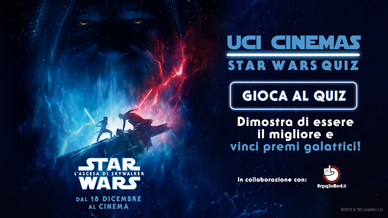 Vinci con UCI Cinemas e Star Wars – L’Ascesa di Skywalker thumbnail