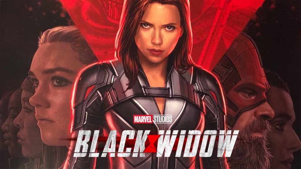 Black Widow D23 Poster Top