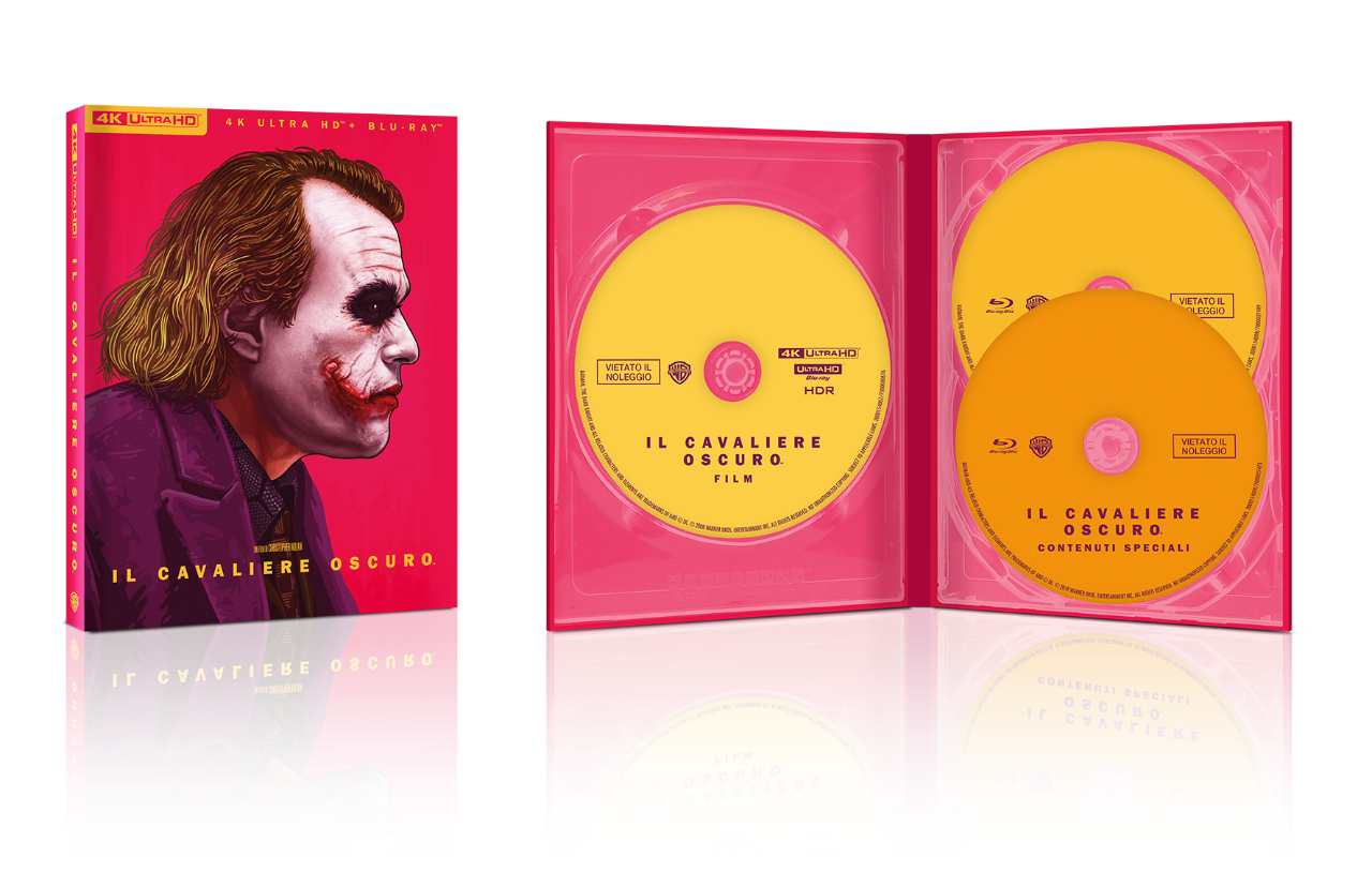uscite dvd batman nolan trilogia home video art edition