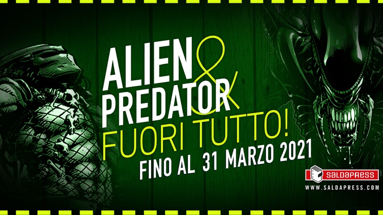 Alien & Predator, fuori tutto sui fumetti editi da saldaPress thumbnail