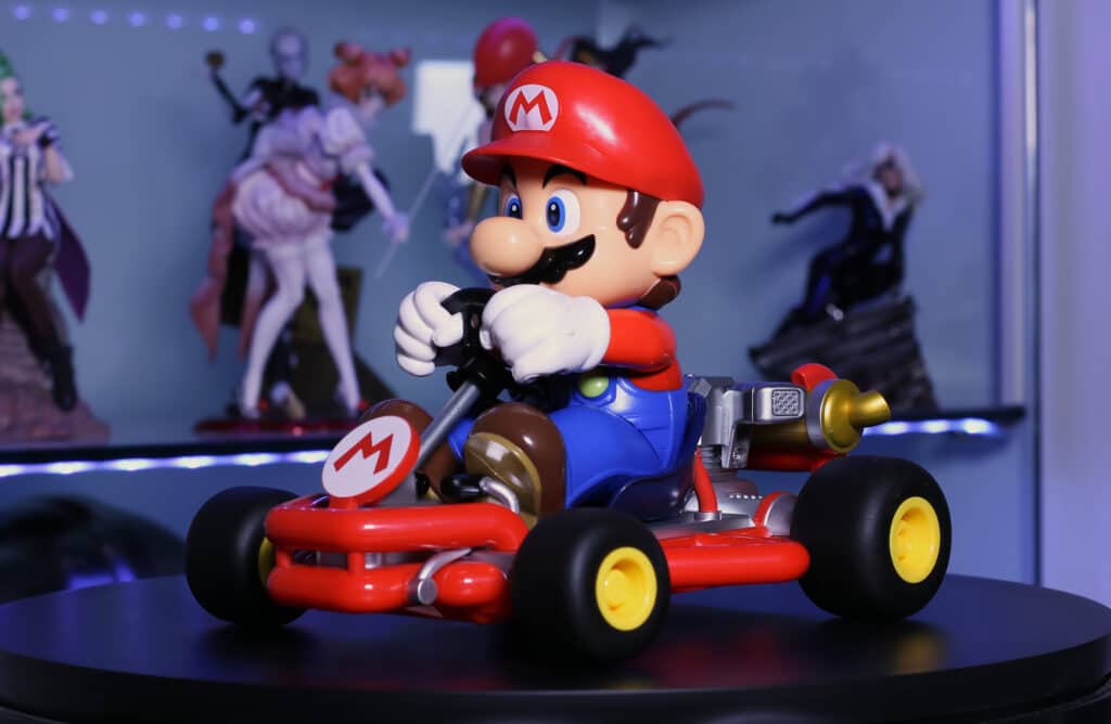 Mario Pipe Kart Di Carrera K1