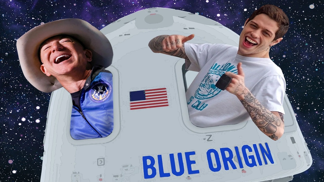 Pete Davidson non è più sul prossimo volo spaziale di Blue Origin thumbnail