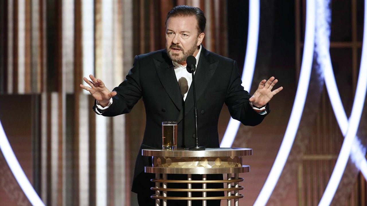 Ricky Gervais pubblica il suo ipotetico monologo di apertura degli Oscar 2022 thumbnail