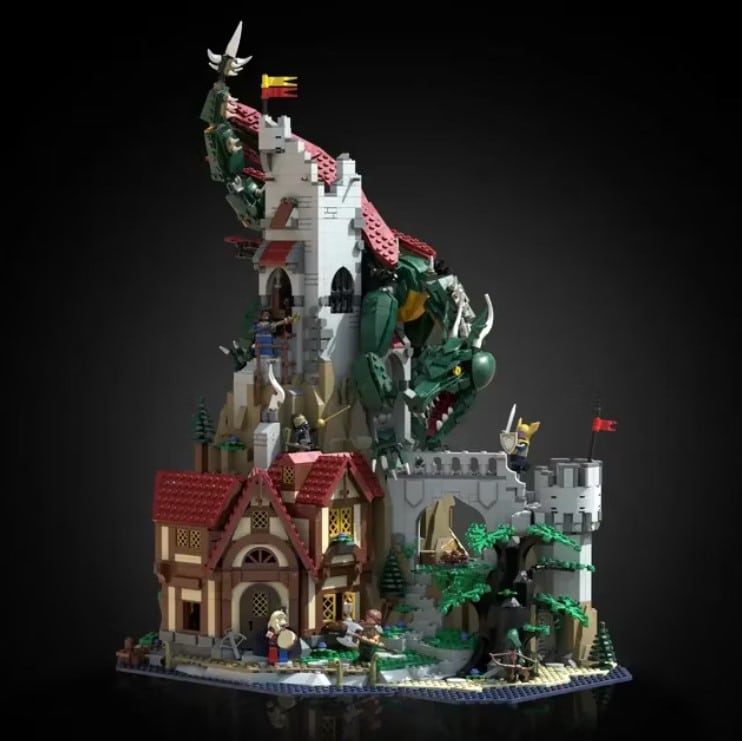 primo set LEGO a tema Dungeons & Dragons