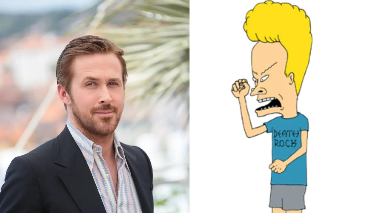 Che ci fa Ryan Gosling vestito da Beavis di Beavis and Butthead? thumbnail